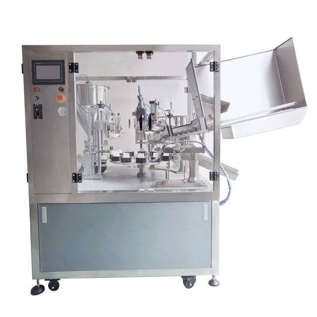 Fabricante de m&aacute;quina autom&aacute;tica de enchimento e selagem de tubos
