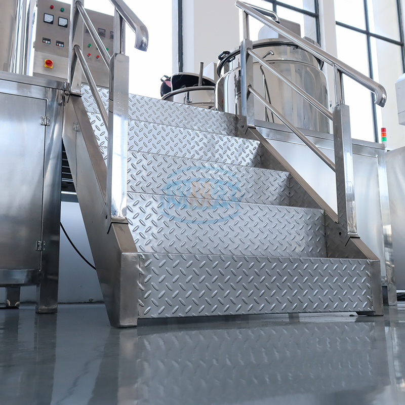 Mezclador homogeneizador emulsionante al vac&iacute;o de alto cizallamiento 1000L