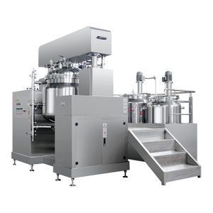 Machine de levage hydraulique de m&eacute;langeur et de r&eacute;acteur d'homog&eacute;n&eacute;isateur de vide 300L