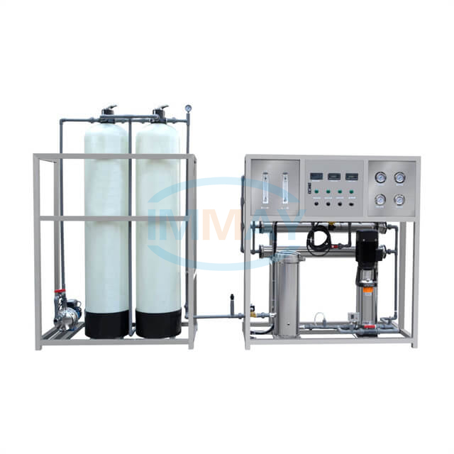 산업 1000L 1 단계 FRP RO 수처리 공장