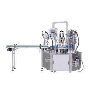 M&aacute;quina autom&aacute;tica de llenado de perfume con plataforma giratoria