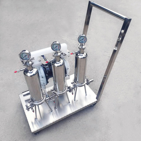 Sistema m&oacute;vil de filtraci&oacute;n de l&iacute;quidos 