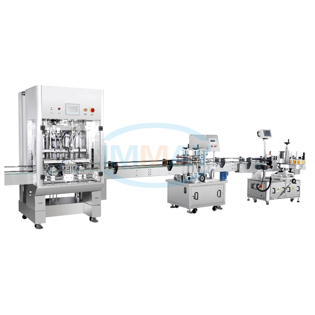 Automatische Kolbenflaschenf&uuml;llmaschine 