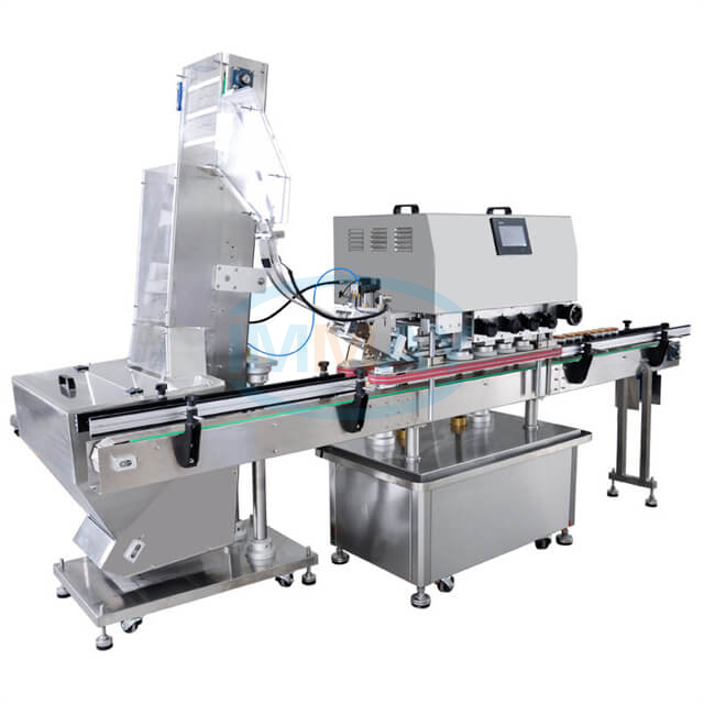 Automatic jar plastic bottle filling and capping machine for cosmetic shampoo juice production line