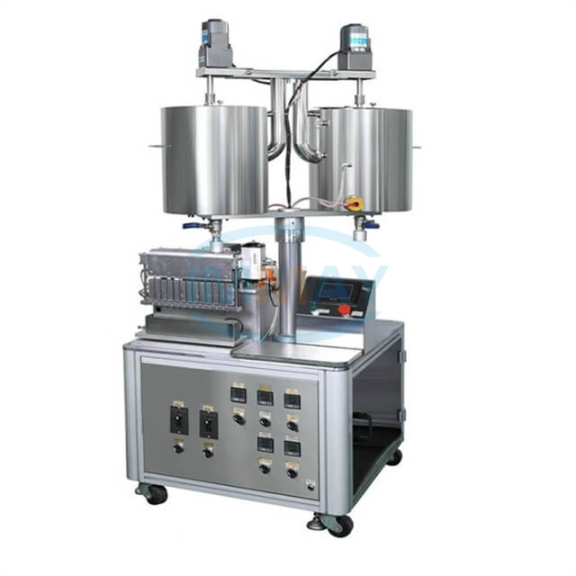 M&aacute;quina de llenado con agitaci&oacute;n y calentamiento de l&aacute;piz labial semiautom&aacute;tica