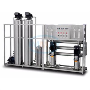 Industri&euml;le 500L 2-traps roestvrijstalen RO-waterfiltratiemachine