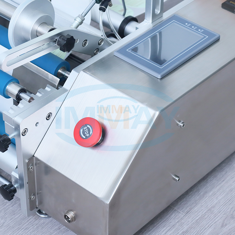 Produttore di macchine per etichettatura a bottiglia rotonda semi -automatica