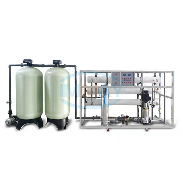 Industri&euml;le 6 ton 1 fase FRP RO waterbehandelingsmachine