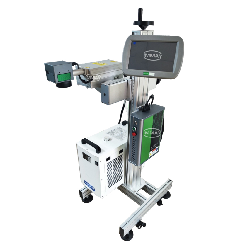 M&aacute;quina industrial de codifica&ccedil;&atilde;o a laser UV 