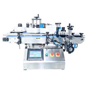 Machine d'&eacute;tiquetage de bouteilles rondes de bureau