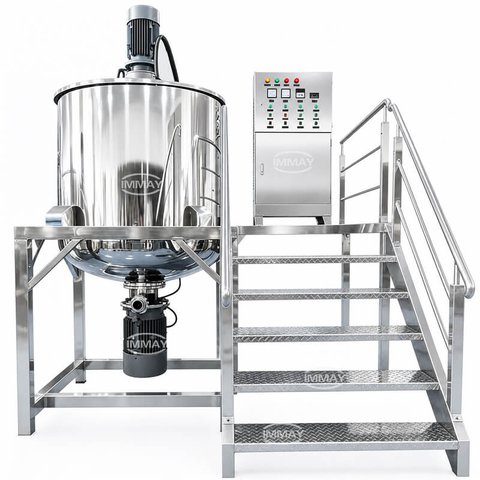 R&eacute;servoir de m&eacute;lange de liquide industriel monocouche en acier inoxydable